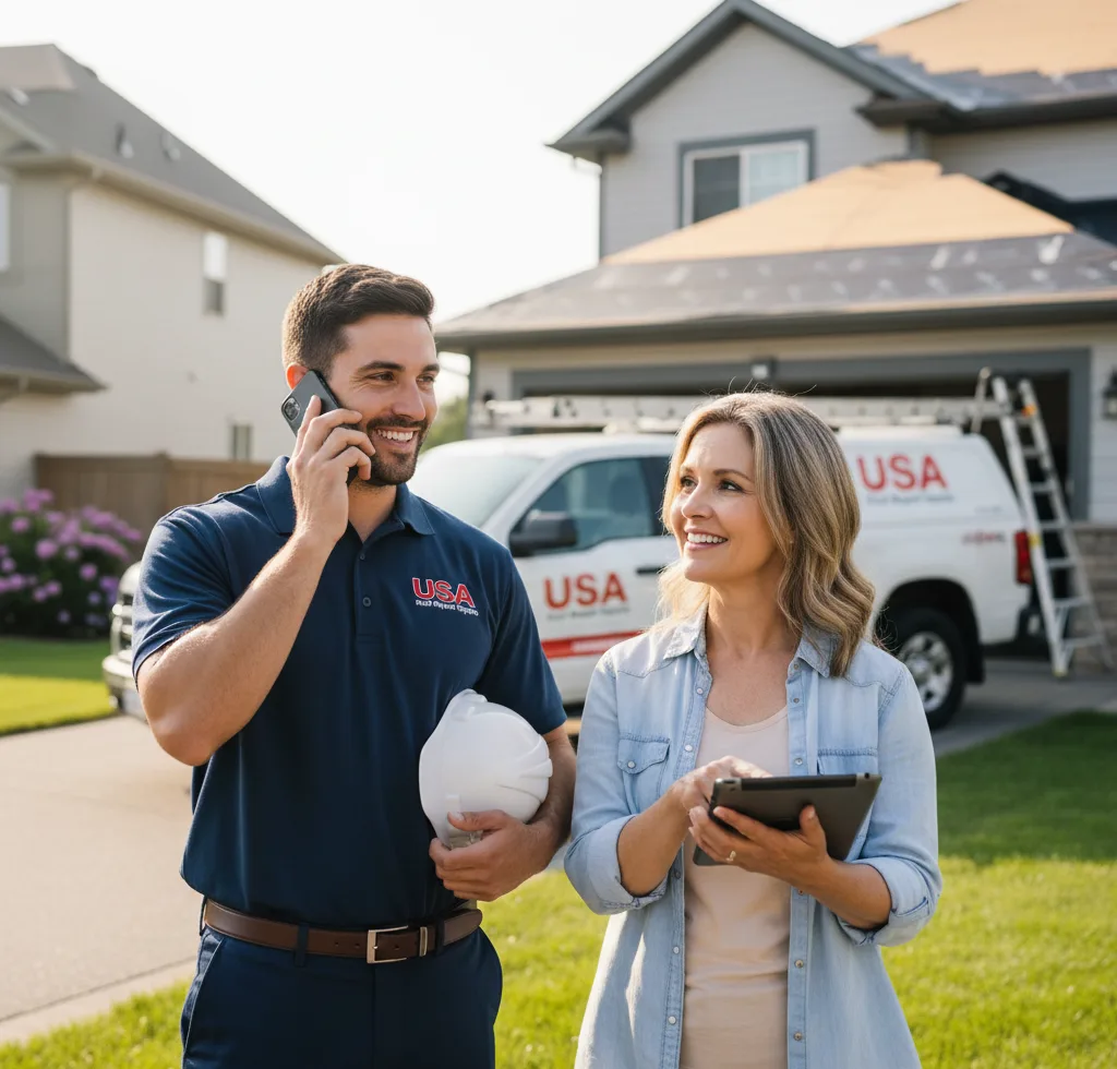 USA Roof Repair Experts customer support in Trussville